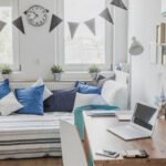 Working space for children in the house